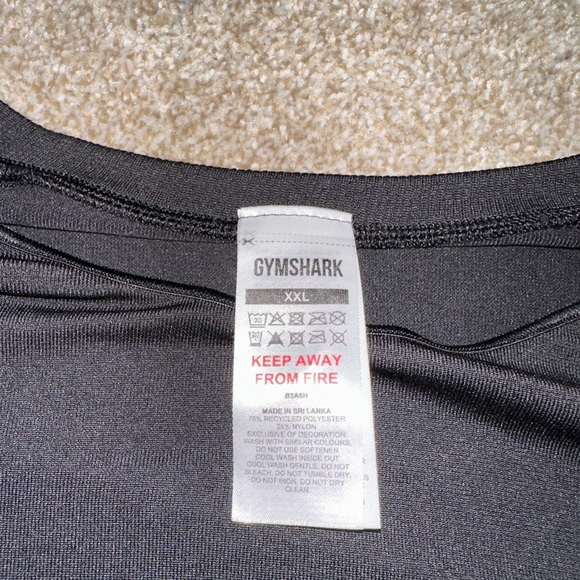 Gymshark Sweat Seamless Long Sleeve Crop Top - Picture 3 of 3